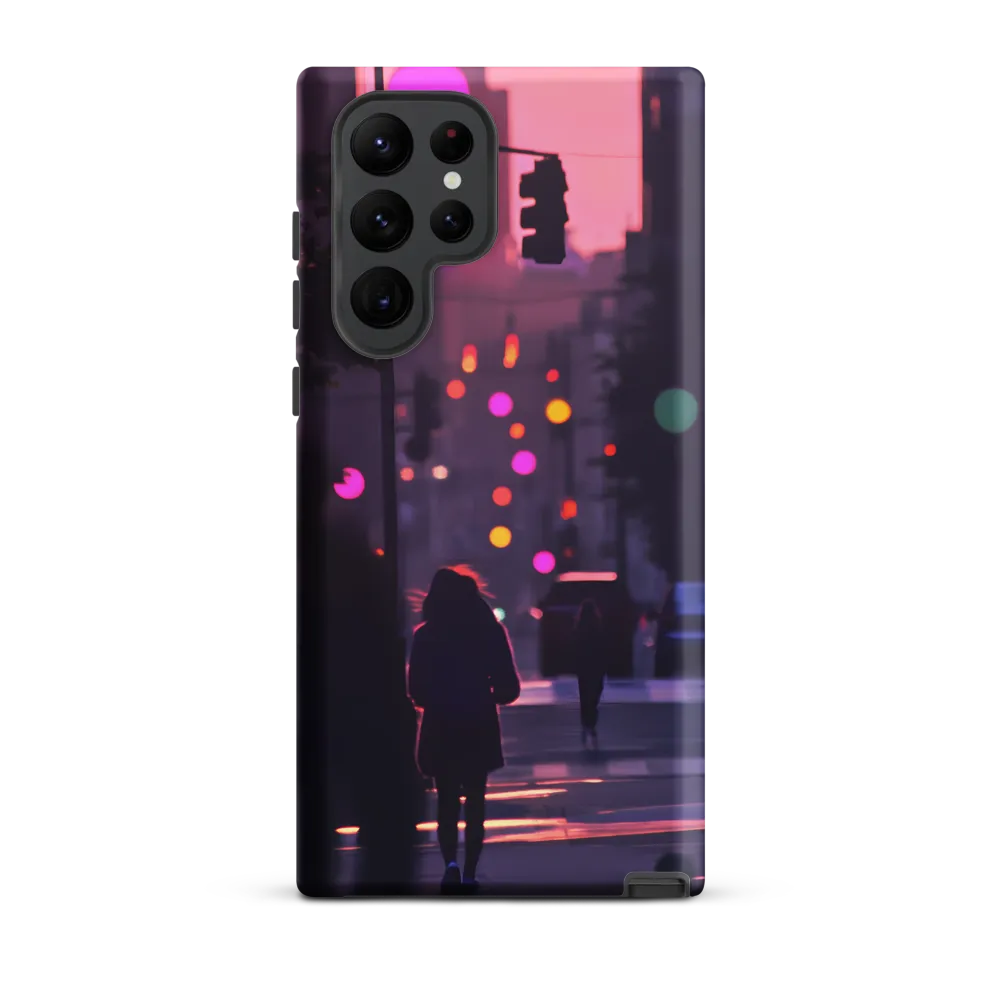 City Silhouettes at Dusk | Phone Case |  S22 Ultra | Tough Case | Matte