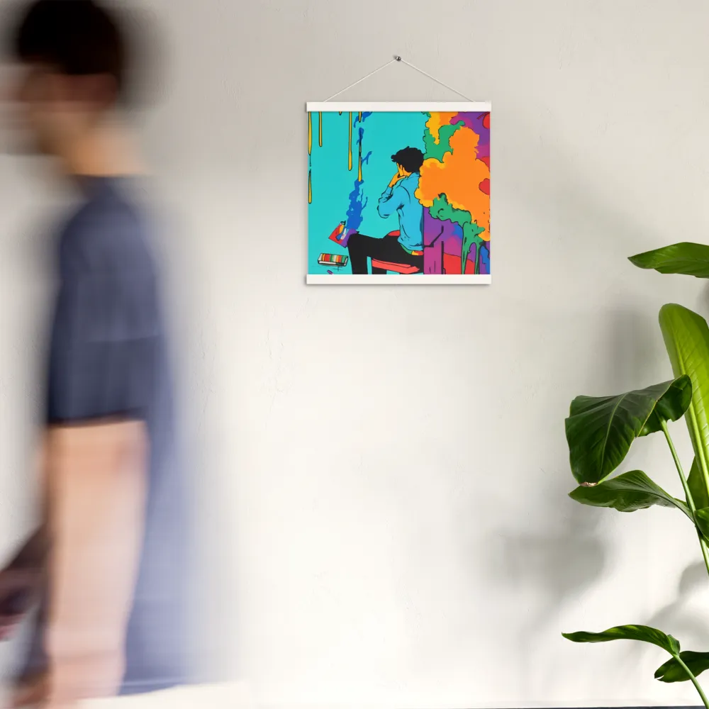 The Artist Within | Poster With White Wood Hanger | 16″×16″