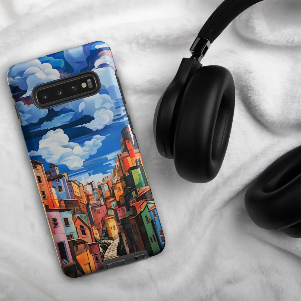 Whimsical Heights: A Vibrant Cityscape