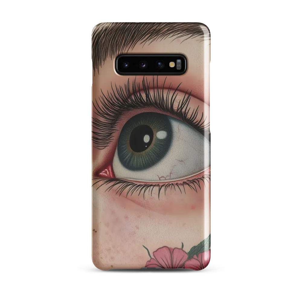 The Introspective Gaze | Phone Case |  S10 Plus | Snap Case | Glossy