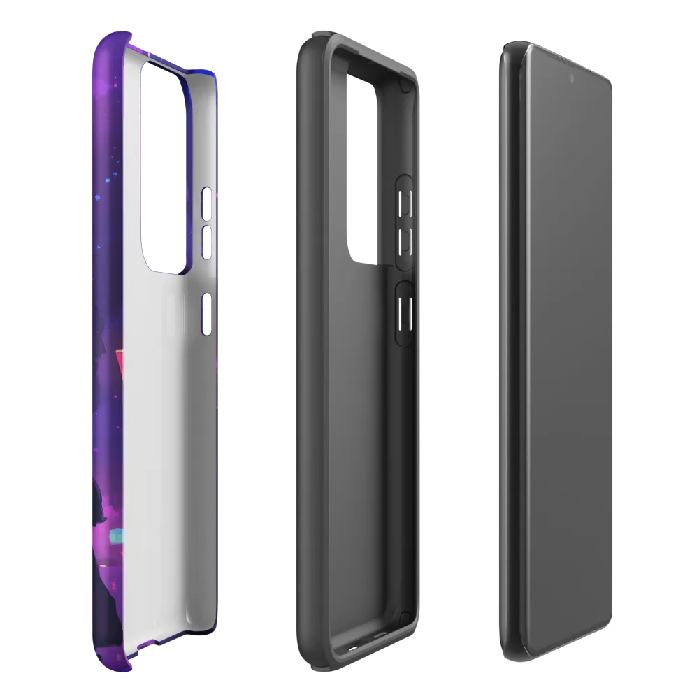 Awakening of the Neon Guardian | Phone Case |  S21 Ultra | Tough Case | Matte