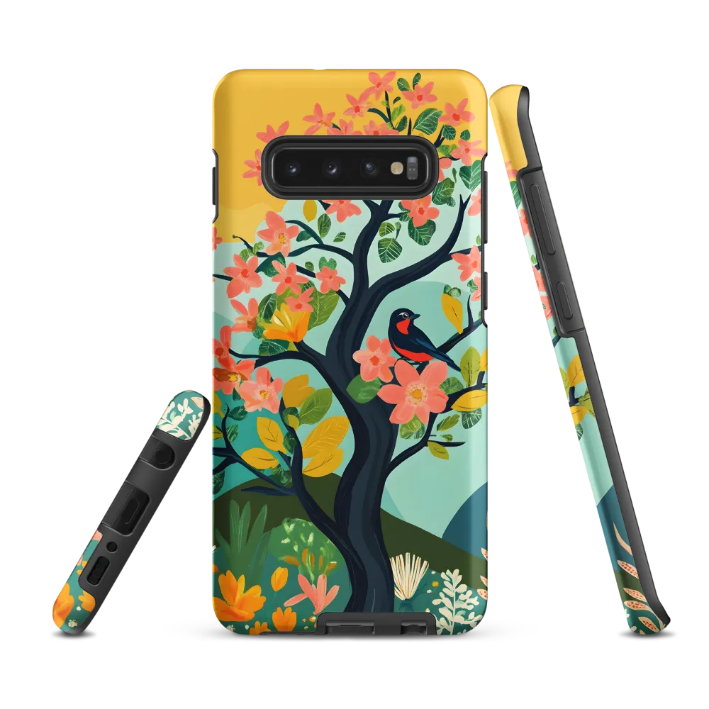 Spring Blossoms: A Serene Encounter