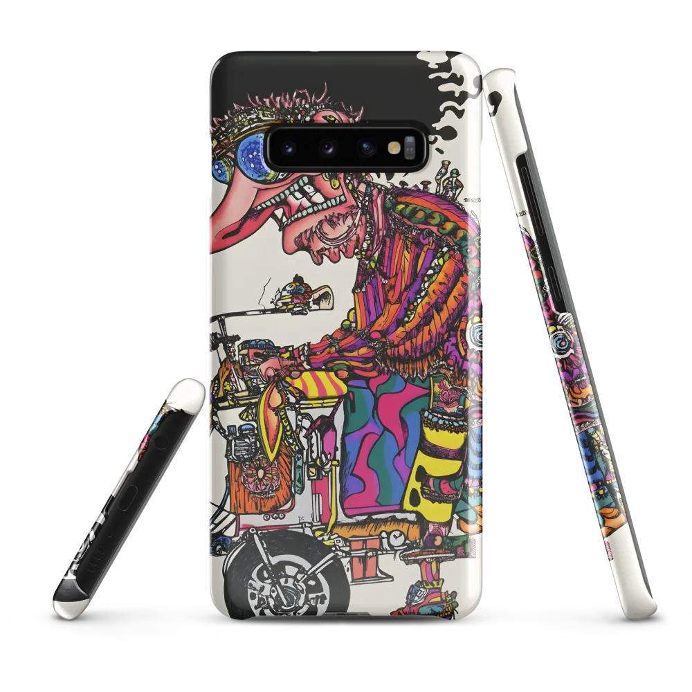 Whimsical Ride | Phone Case |  S10 Plus | Snap Case | Glossy