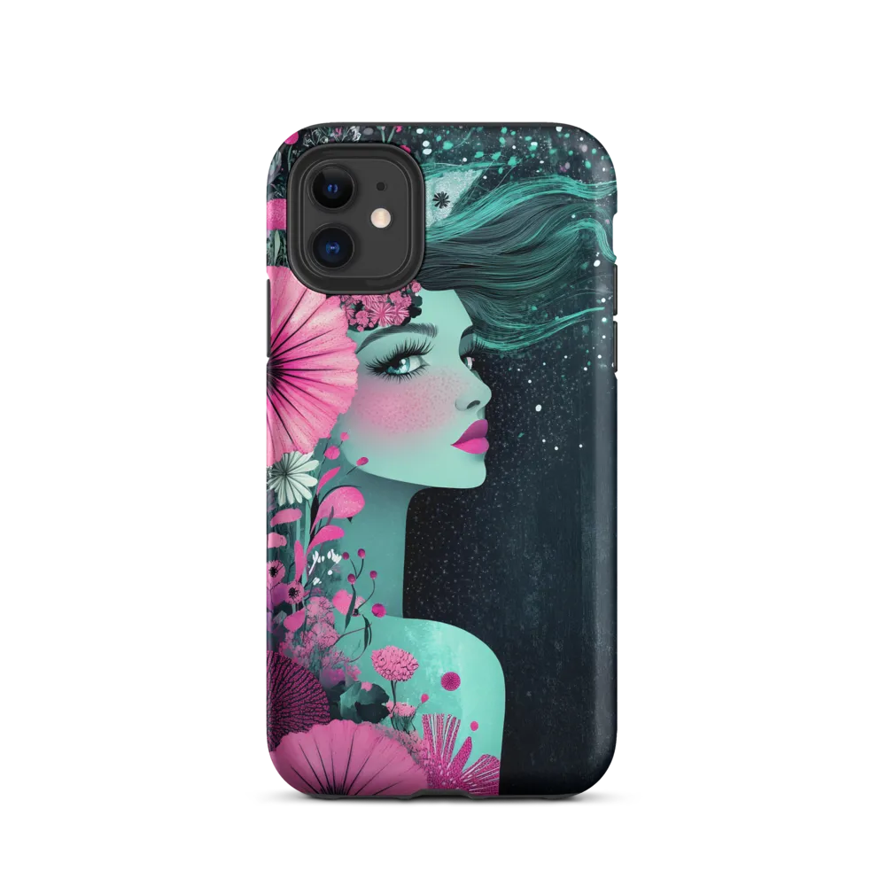 Floral Harmony: Portrait of Serenity