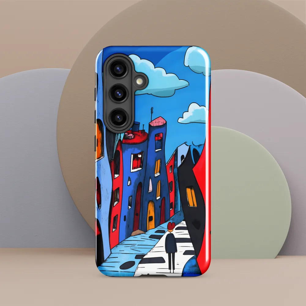 Whimsical Street of Colors