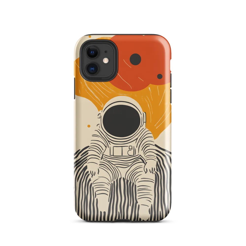 Astronaut in Cosmic Thoughts | Phone Case |  11 | Tough Case | Glossy