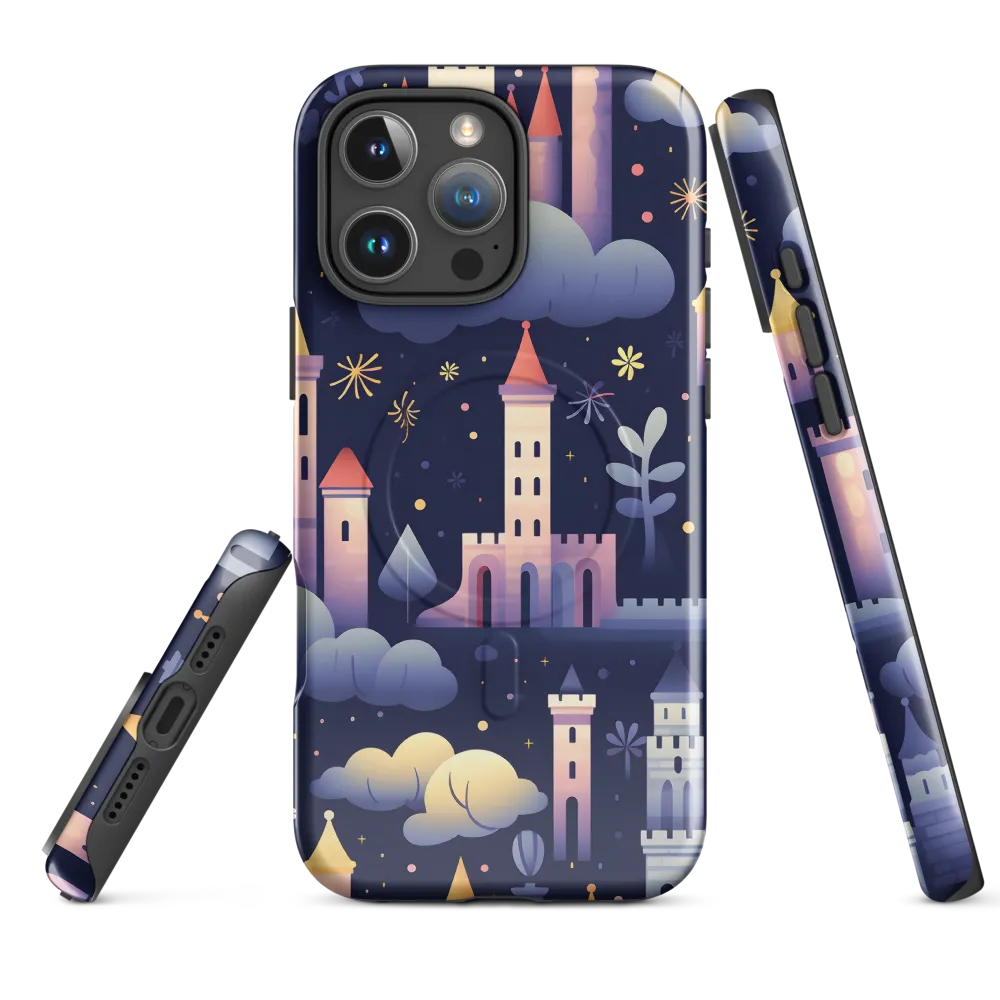 Dreamscape of Castles | Phone Case |  16 Pro Max | MagSafe® Tough Case | Glossy