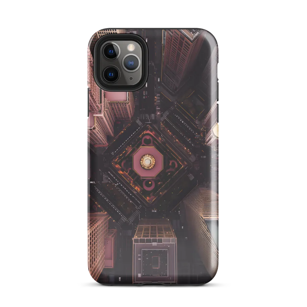 Urban Symphony: Aerial Views of the City | Phone Case |  11 Pro Max | Tough Case | Glossy