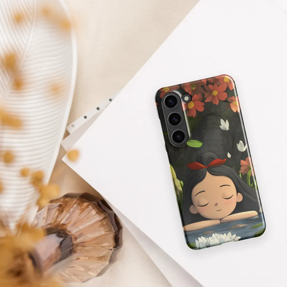 Tranquility by the Waterside | Phone Case |  S23 | Snap Case | Glossy