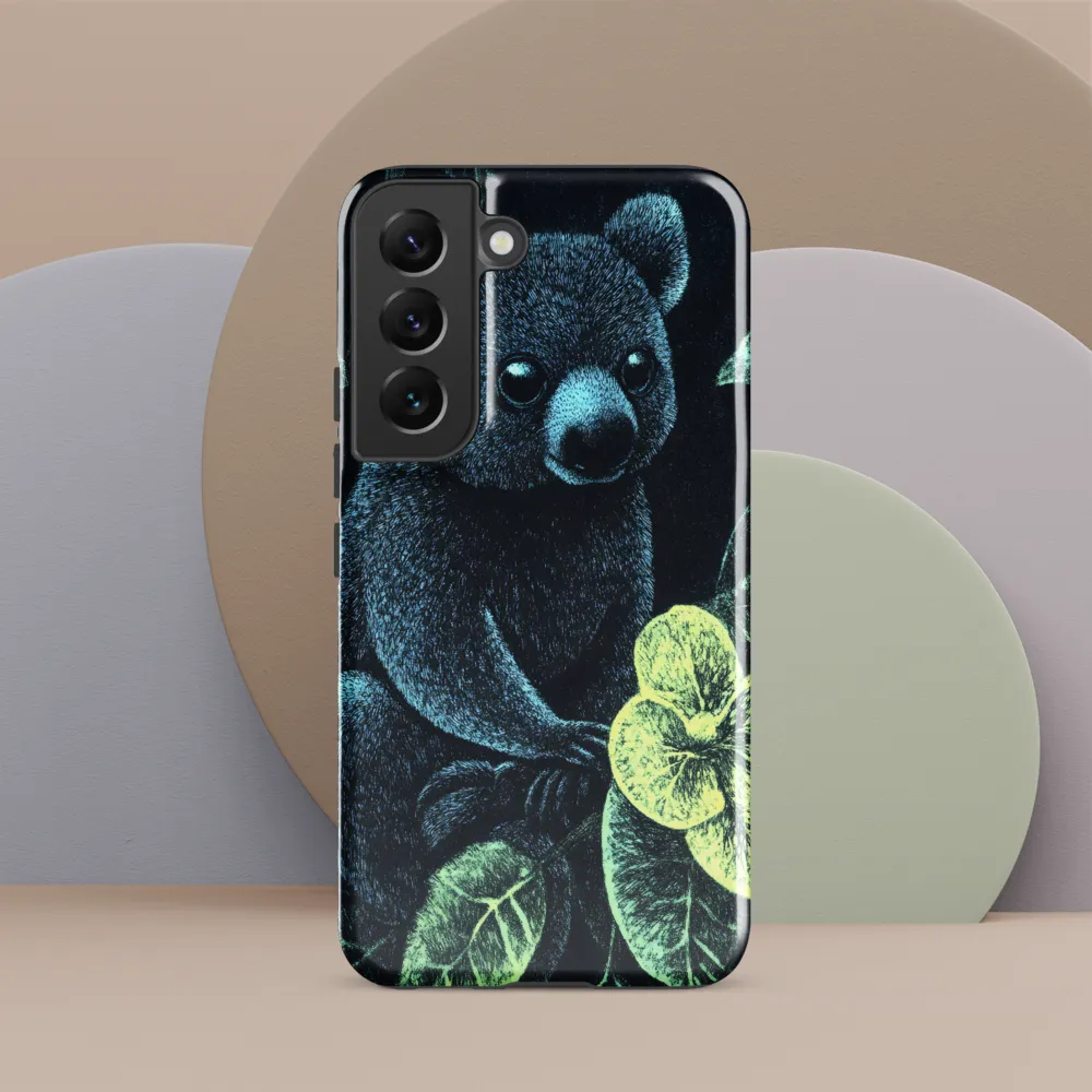 Whispers of Nature: The Enigmatic Koala | Phone Case |  S22 | Tough Case | Glossy