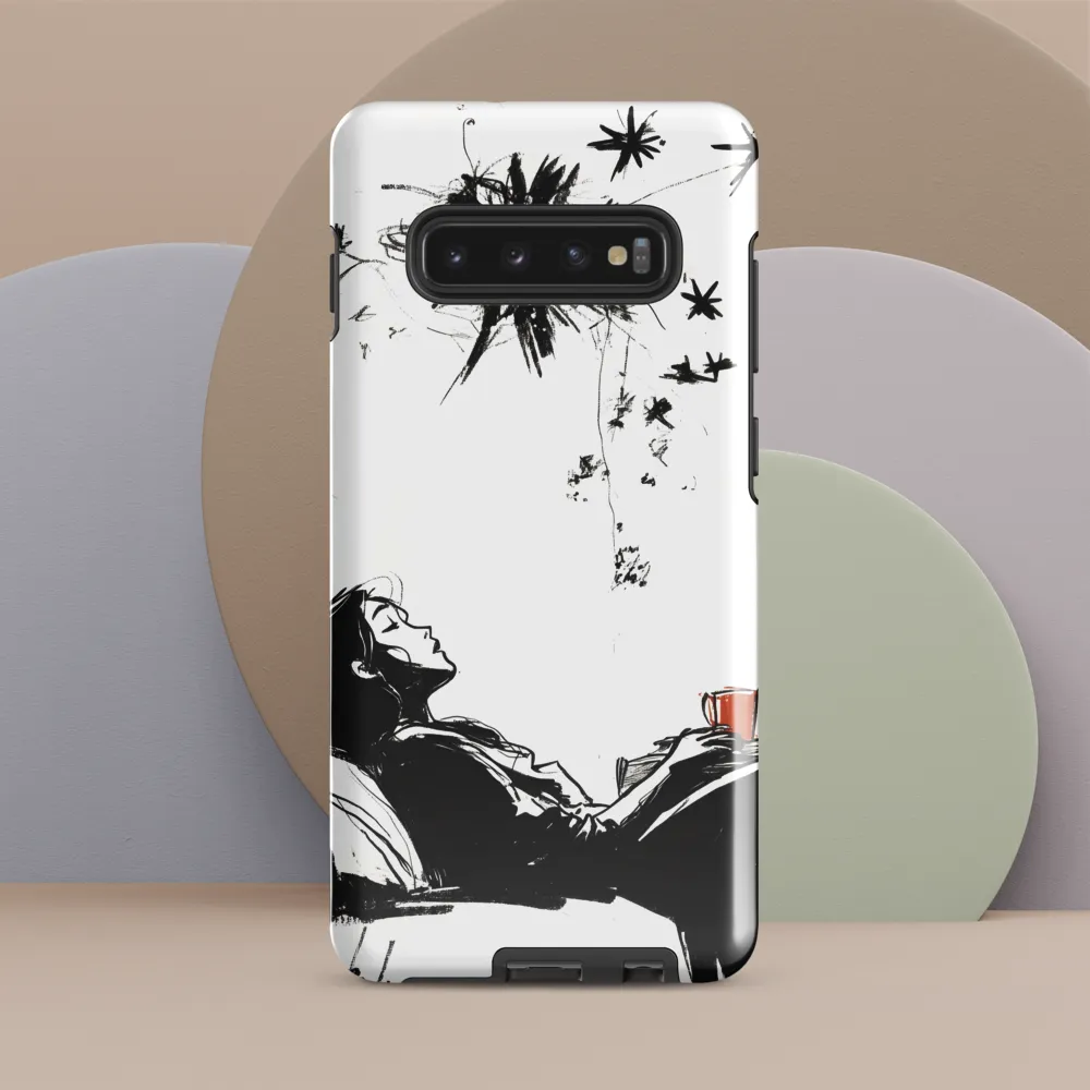 Contemplative Serenity | Phone Case |  S10 Plus | Tough Case | Glossy