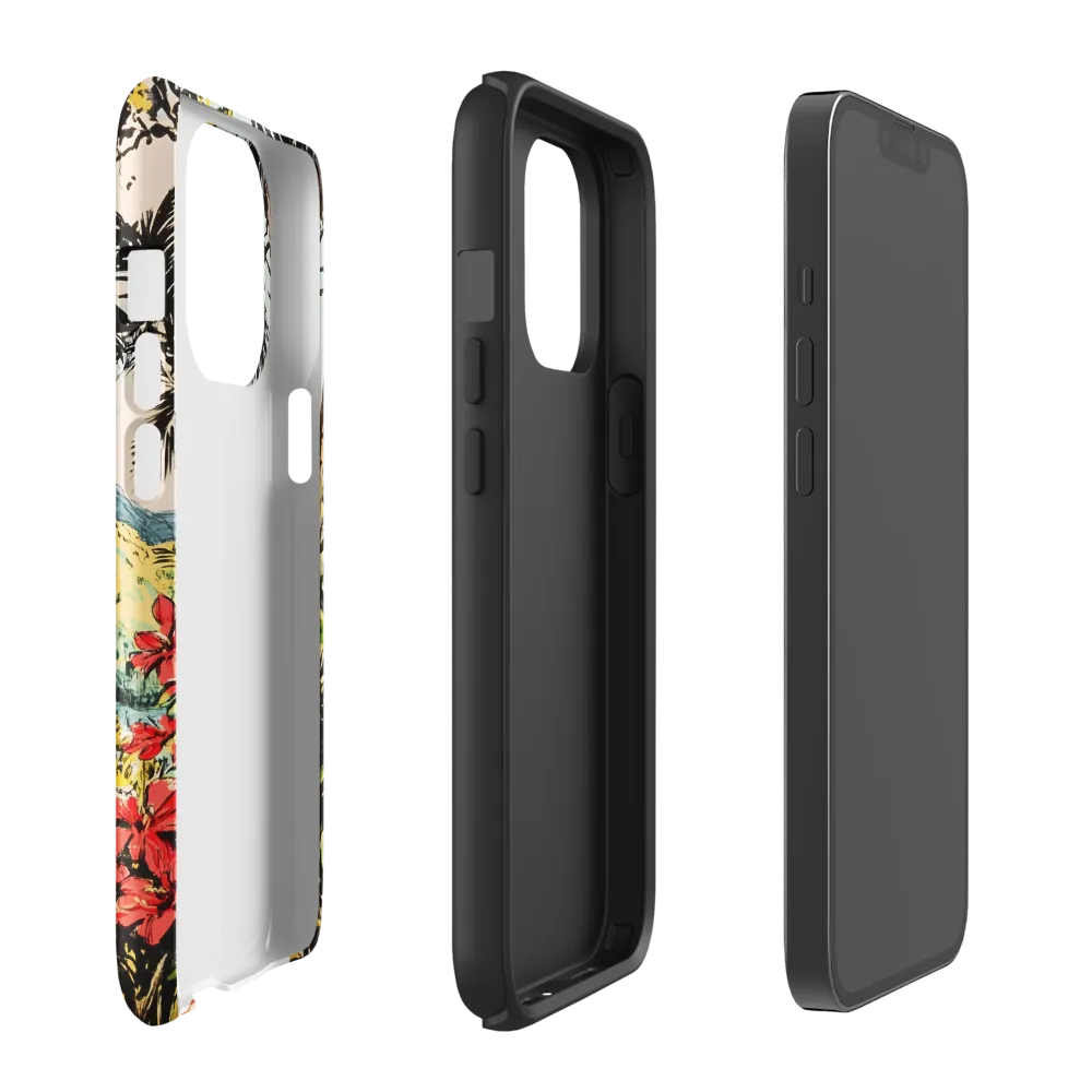 Tropical Serenity | Phone Case |  13 Pro | Tough Case | Glossy