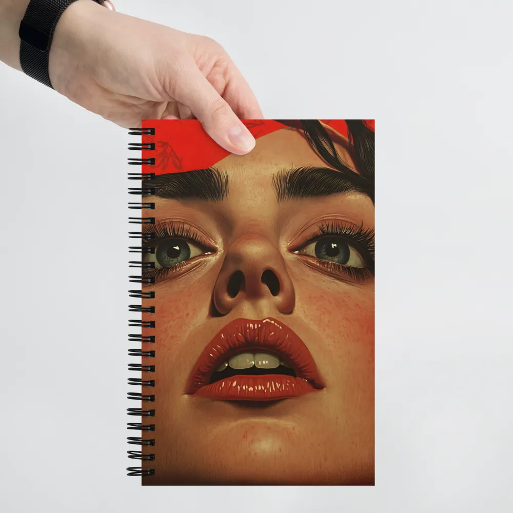 Intense Gaze | Spiral Notebook