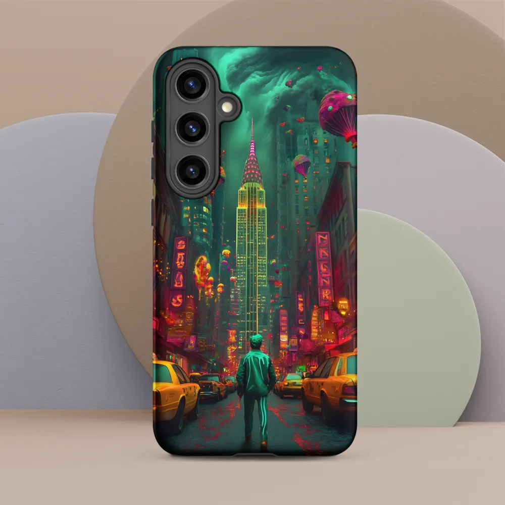 Neon Dreams: A Surreal Urban Journey