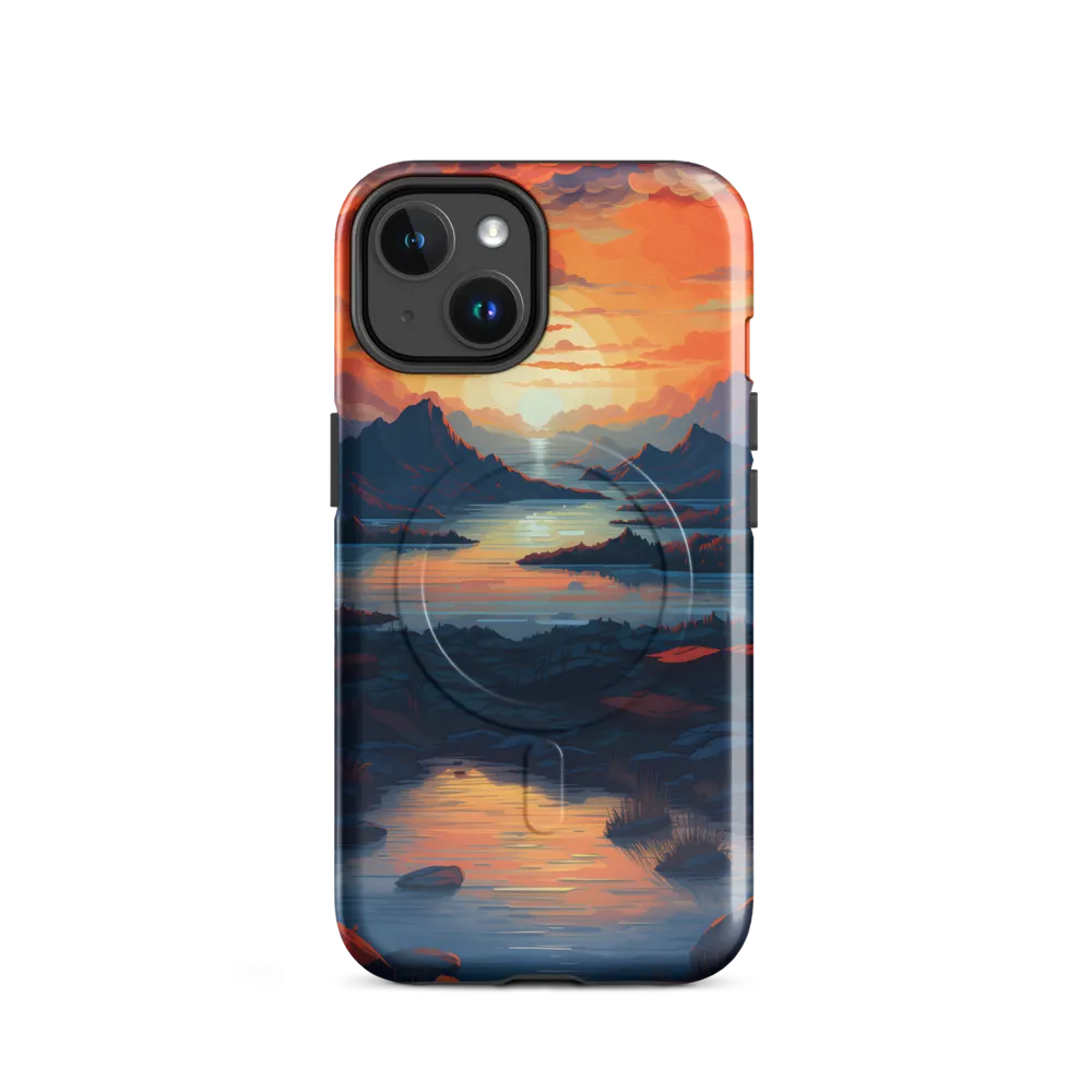Ethereal Evening: A Digital Dusk