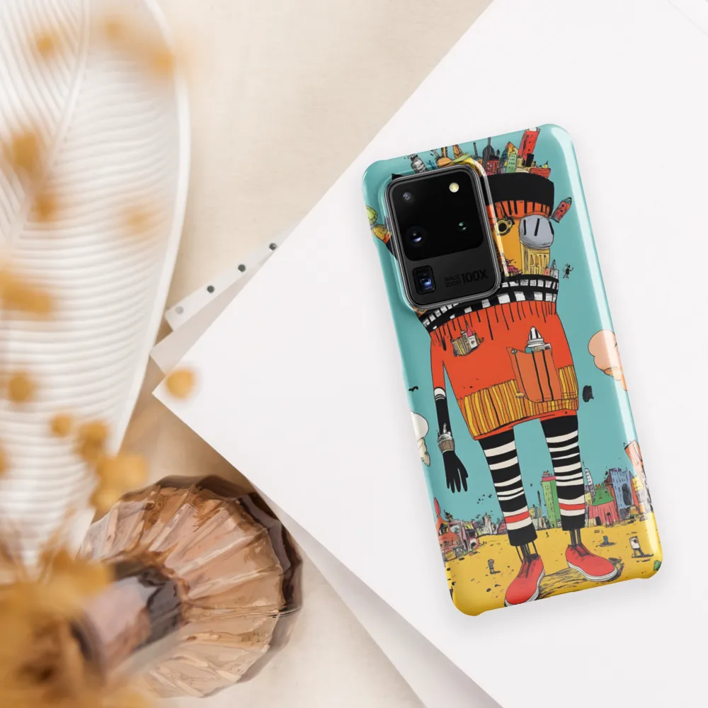 Urban Fantasia: A Whimsical Encounter | Phone Case |  S20 Ultra | Snap Case | Glossy