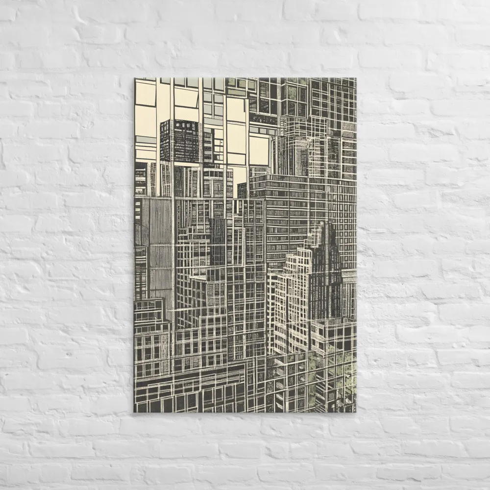 Urban Kaleidoscope | Canvas | 32″×48″