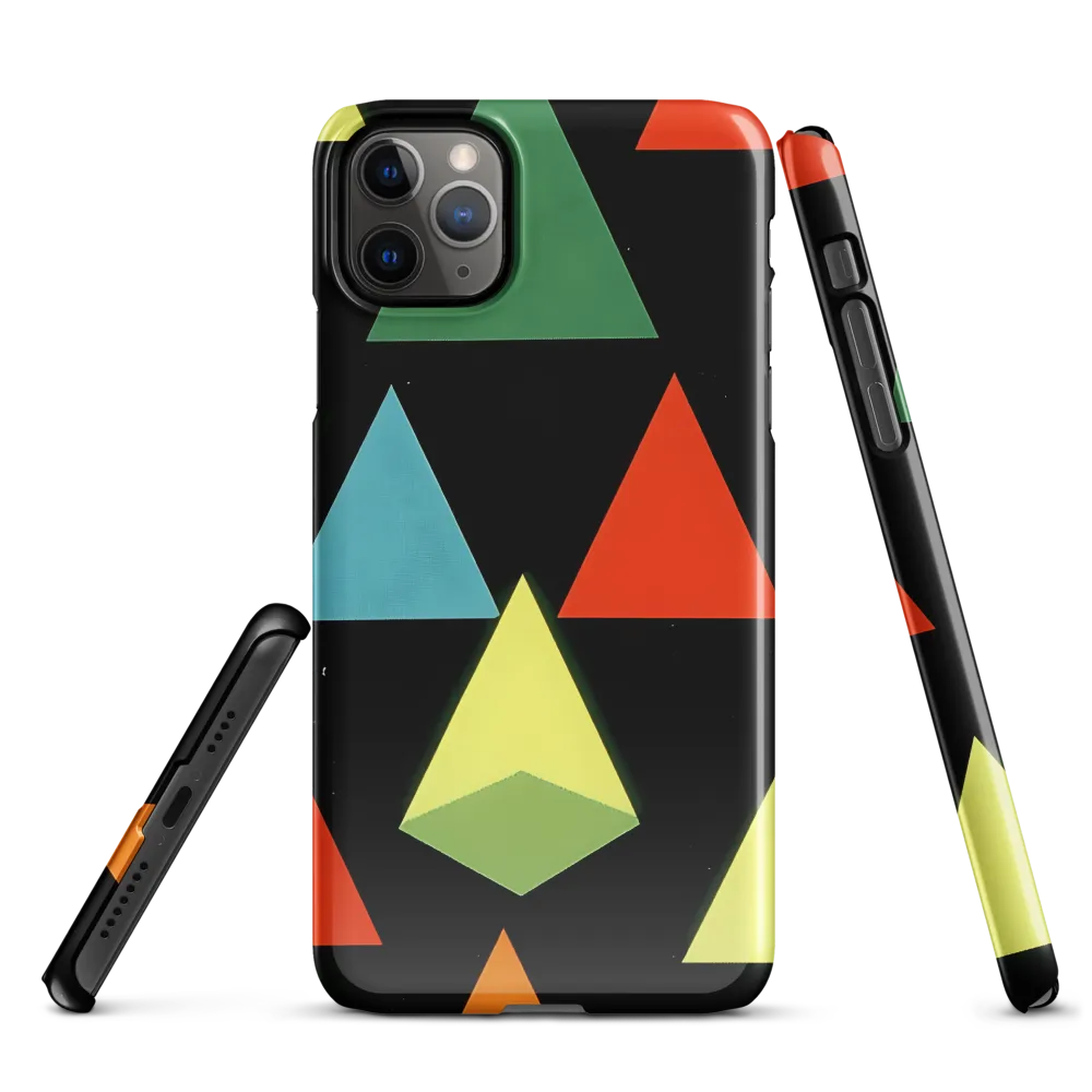 Geometric Harmony in Color | Phone Case |  11 Pro Max | Snap Case | Glossy