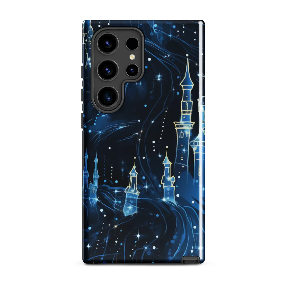 Dreamy Castles in a Starry Sky