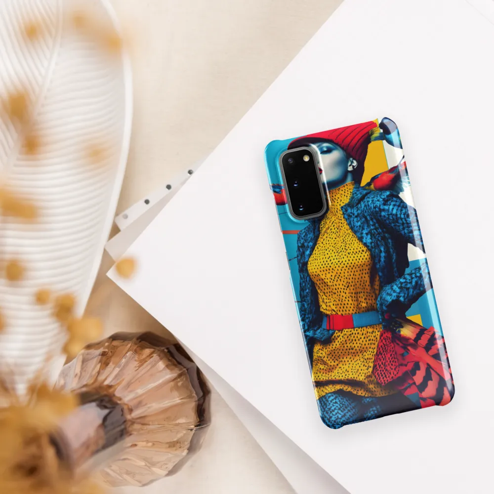 Vibrant Fusion of Nature and Fashion
