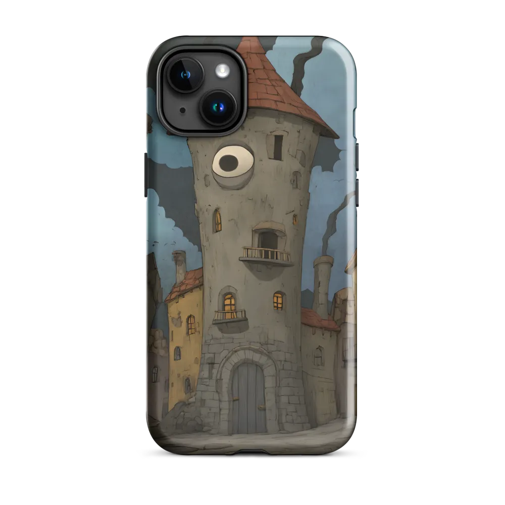 The Enigmatic Watchtower | Phone Case |  15 Plus | Tough Case | Glossy
