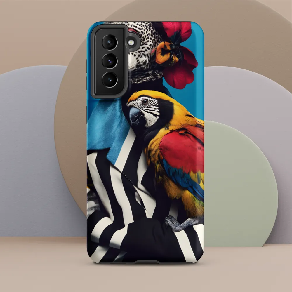 Vibrant Fusion of Flora and Fauna