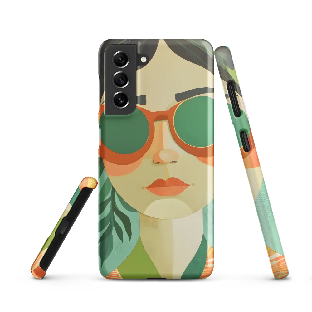 Bold Serenity: A Modern Portrait