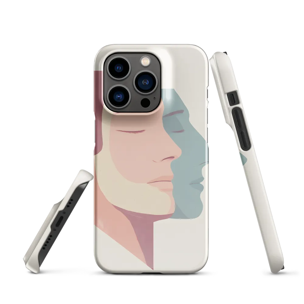 Dual Facets of Serenity | Phone Case |  14 Pro | Snap Case | Glossy