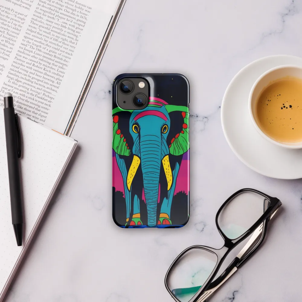 Whimsical Majesty: The Vibrant Elephant