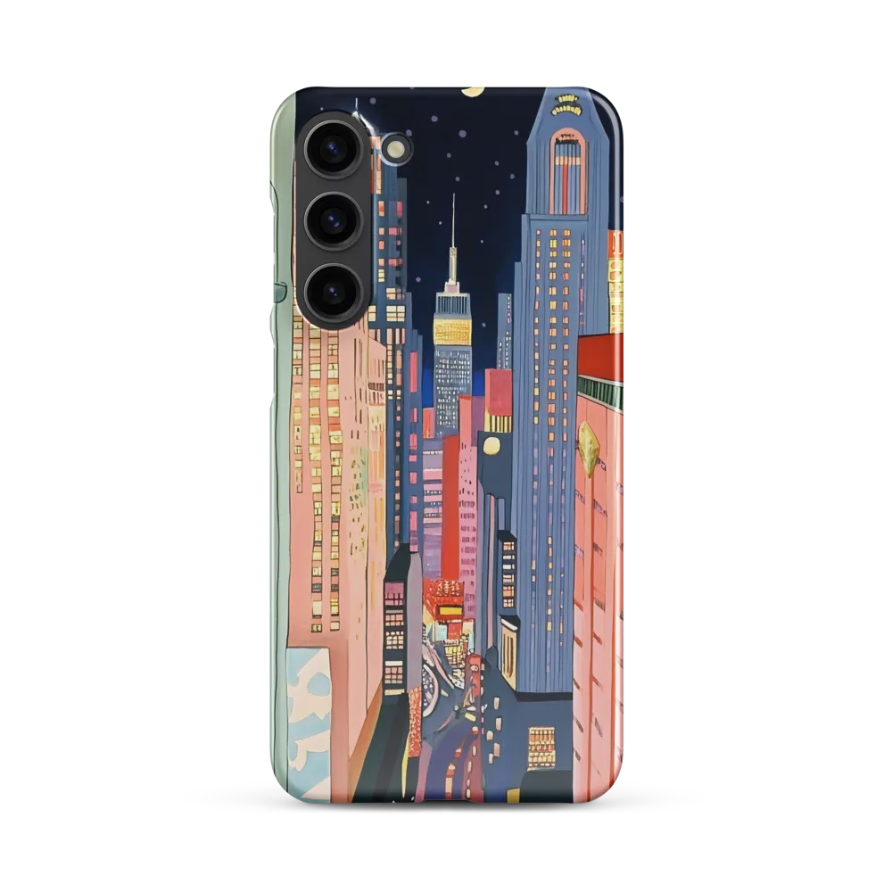Urban Dreamscape: A Pop Art Night | Phone Case |  S23 Plus | Snap Case | Glossy