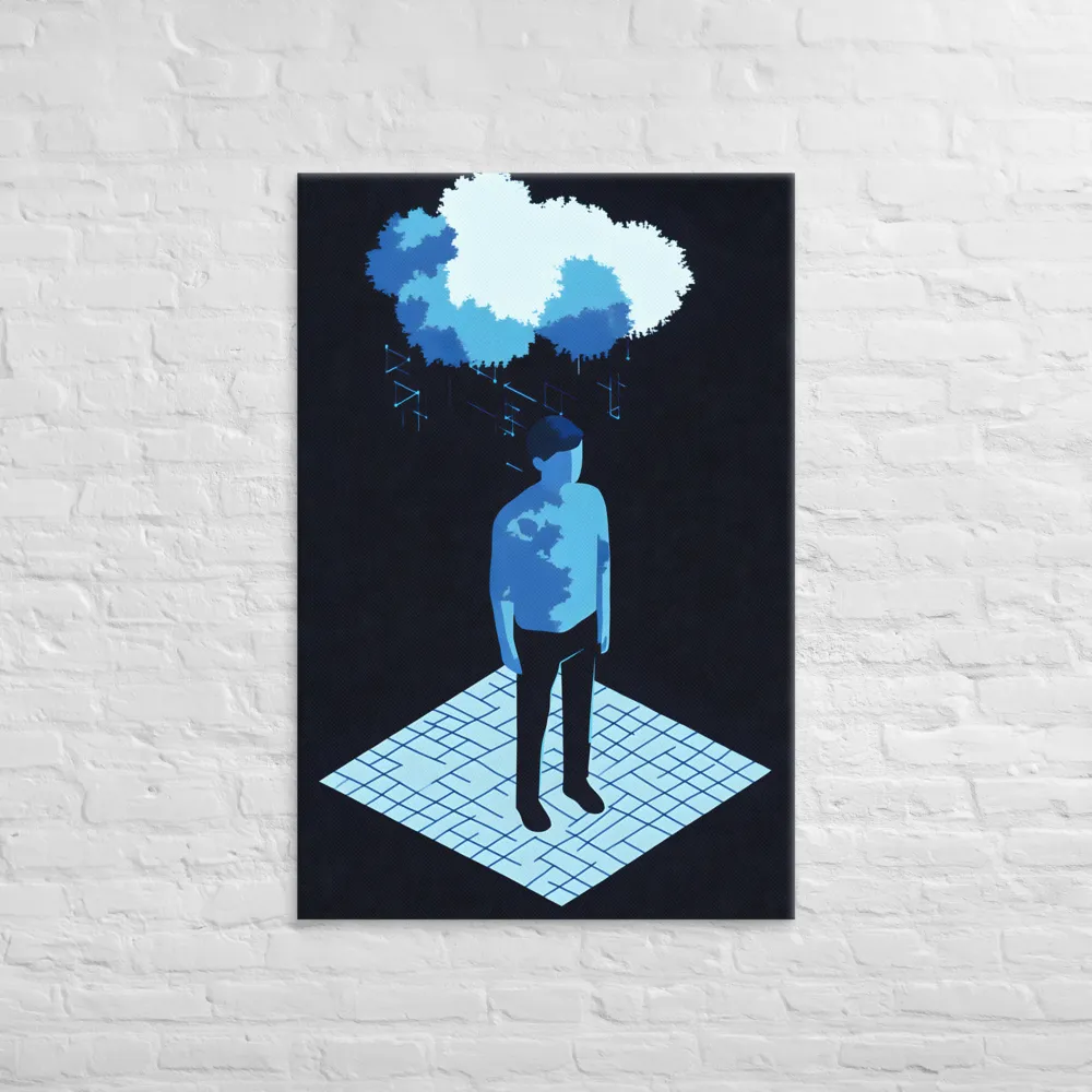 Reflections in Blue | Art Print