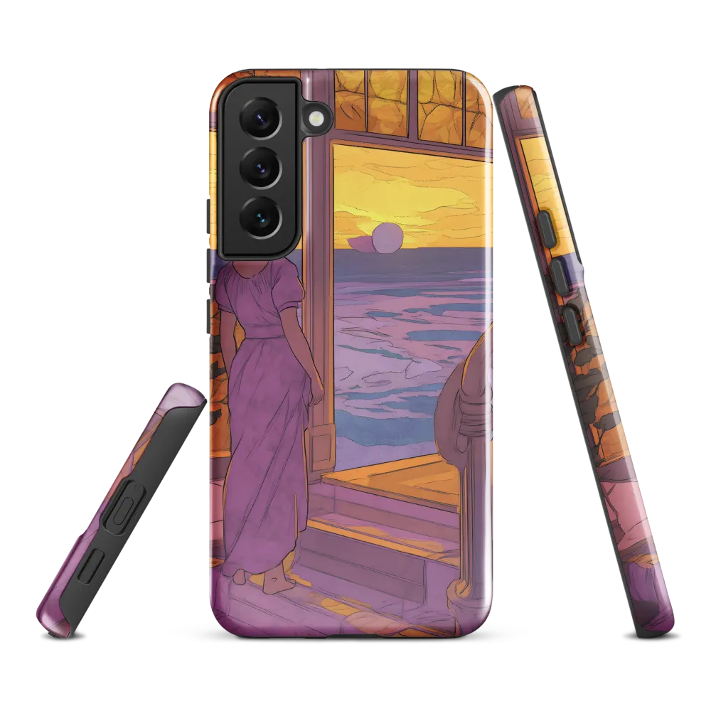 Whispers of the Sunset | Phone Case |  S22 Plus | Tough Case | Glossy