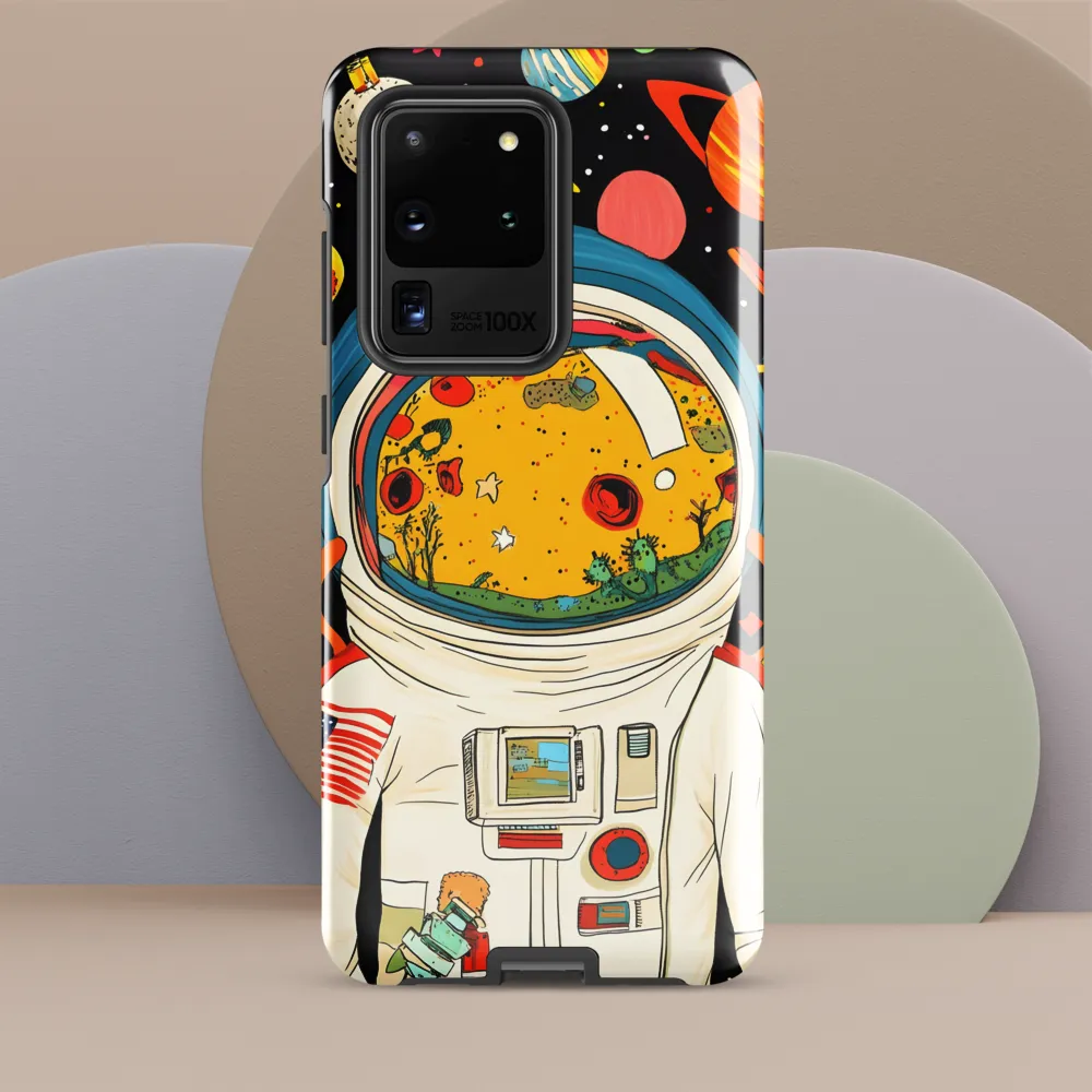 Cosmic Curiosity: Journey Within the Helmet
