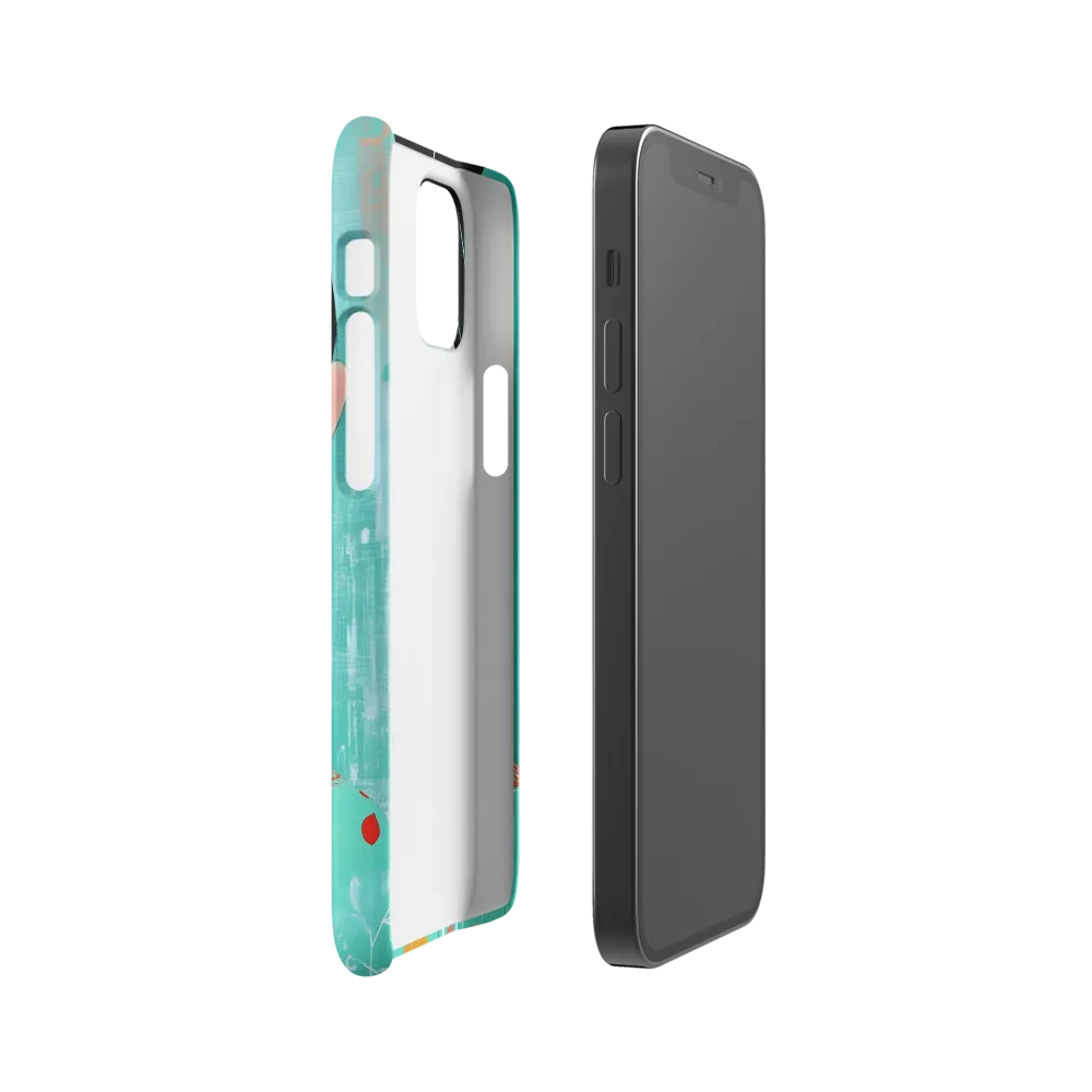 Tranquil Blossom | Phone Case |  12 Mini | Snap Case | Matte