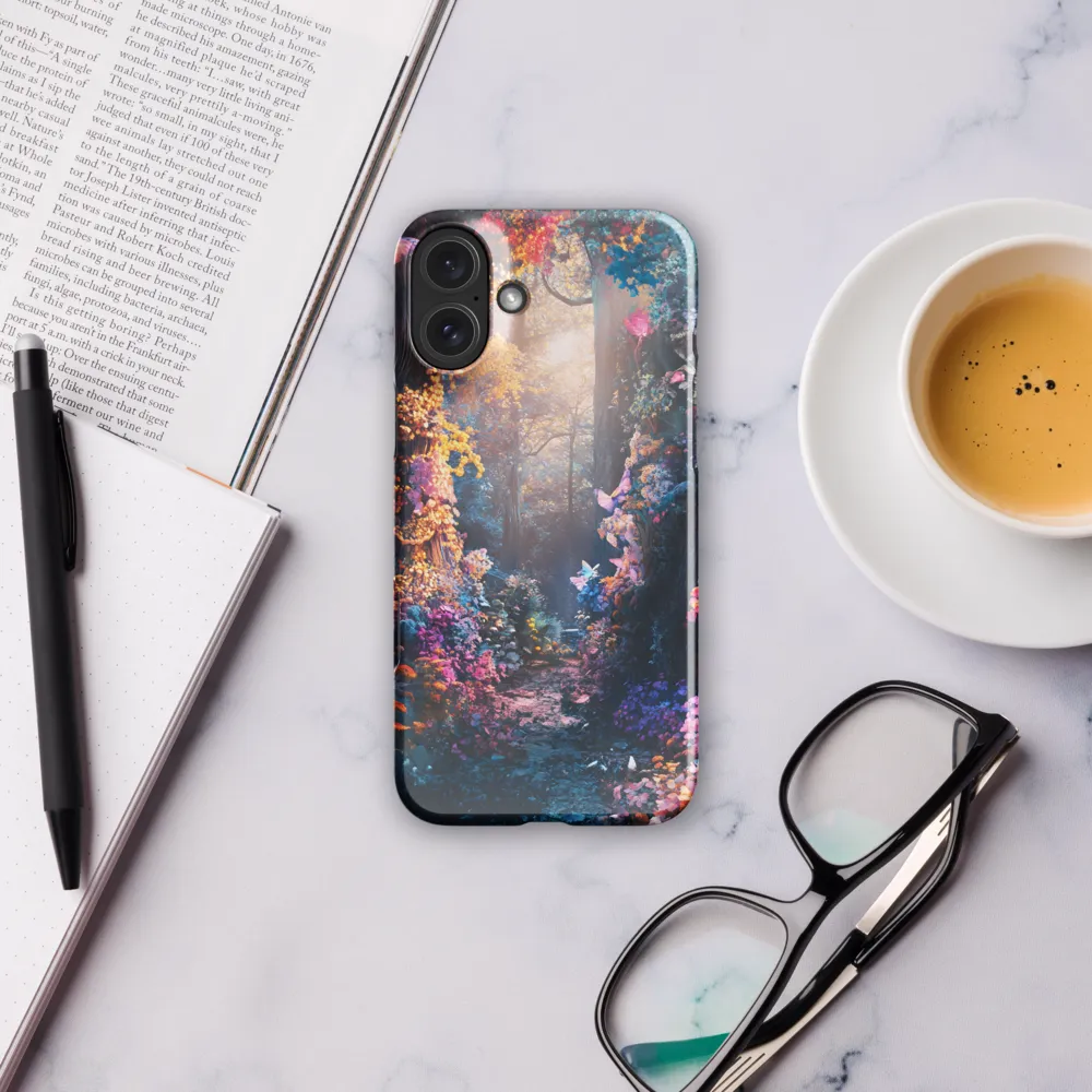 Enchanted Butterfly Forest | Phone Case |  16 Plus | Snap Case | Glossy