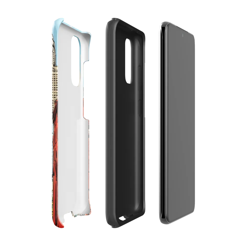 Urban Symphony: A City in Color | Phone Case |  S20 | Tough Case | Glossy
