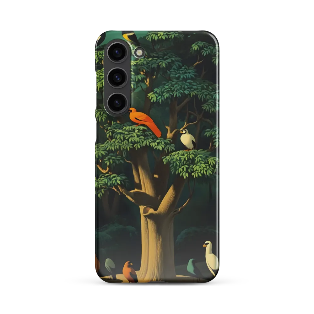 Harmony in Color: A Surreal Bird Symphony