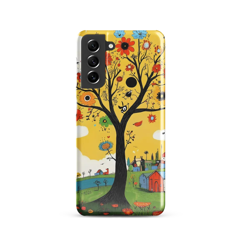 Whimsical Blooms of Life | Phone Case |  S21 | Snap Case | Glossy