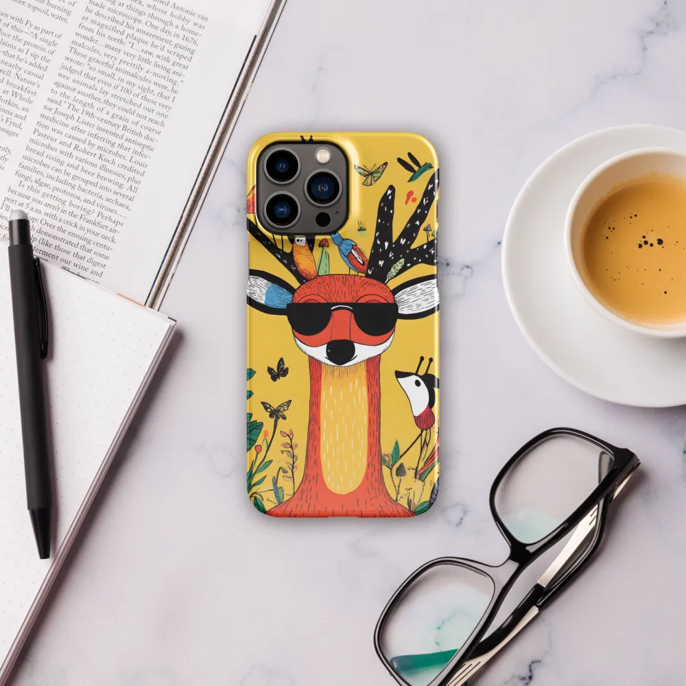 Playful Deer with Sunglasses