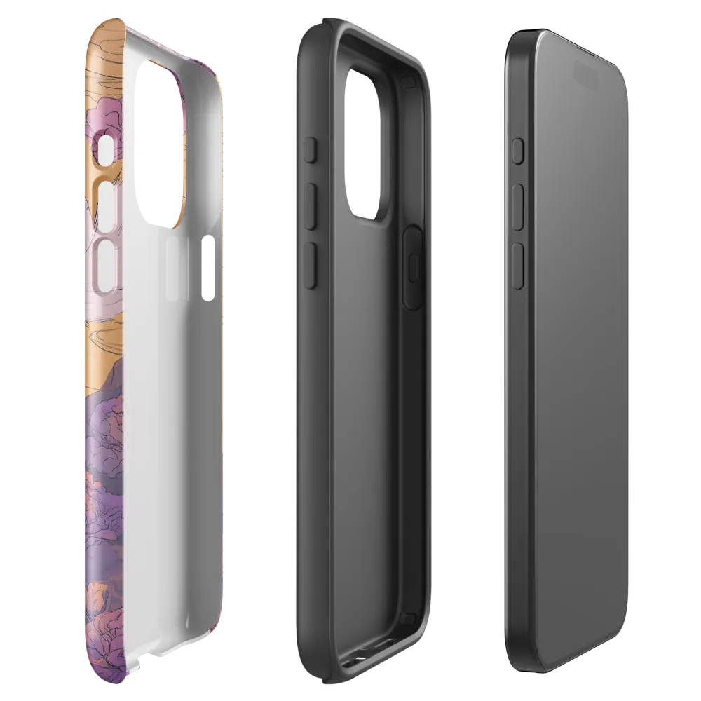 Whispers of the Violet Dawn | Phone Case |  15 Pro Max | Tough Case | Glossy