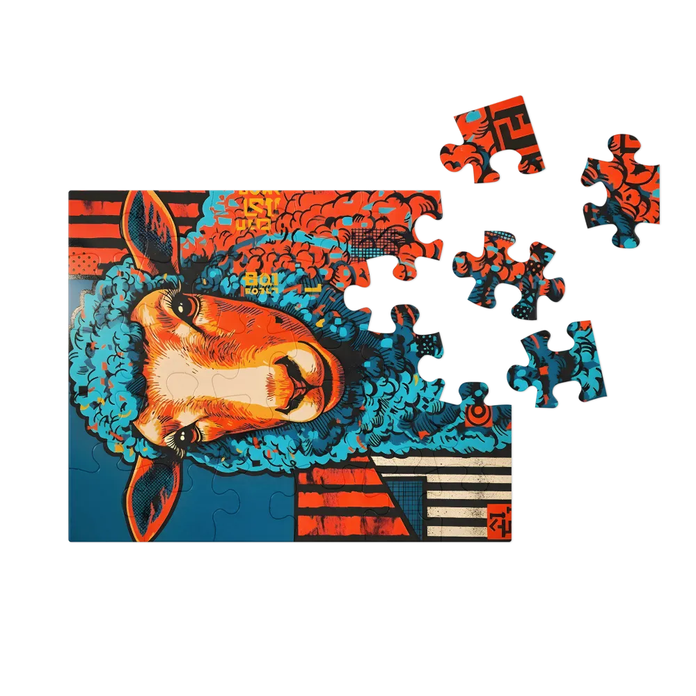 Electric Sheep 
 Jigsaw Puzzle in Tin Box
