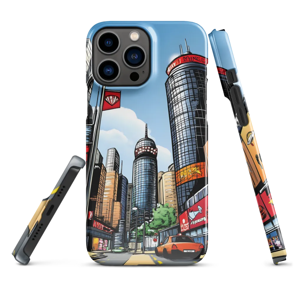 Urban Pulse: A Comic Cityscape
