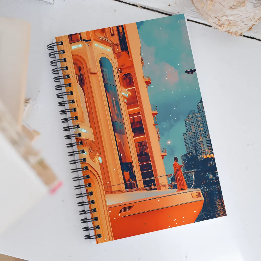 Ethereal Urban Visions | Spiral Notebook