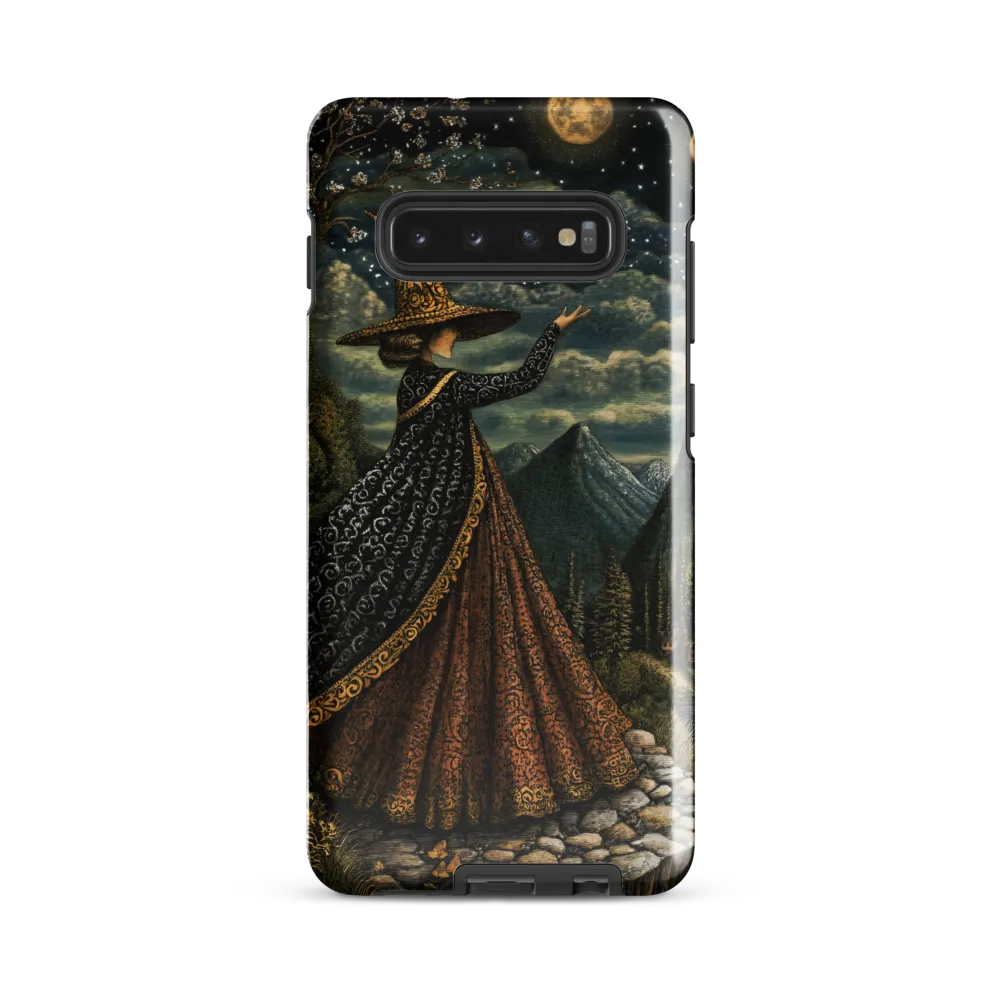 Embrace of the Celestial Witch | Phone Case |  S10 Plus | Tough Case | Glossy