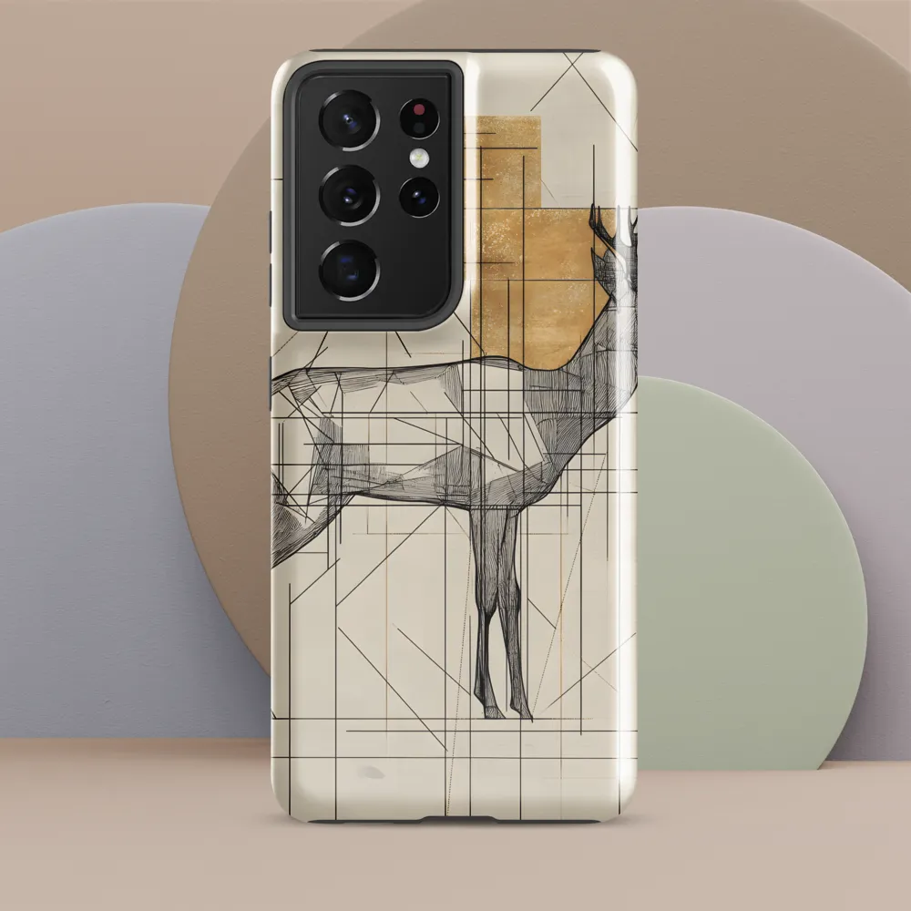 Geometric Elegance: The Majestic Deer