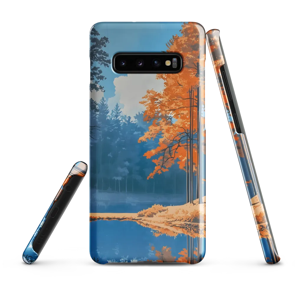 Autumn Reflections | Phone Case |  S10 Plus | Snap Case | Glossy