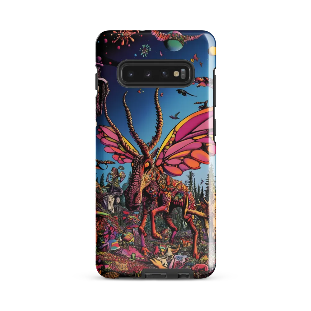 Ethereal Realms: The Butterfly Beast | Phone Case |  S10 Plus | Tough Case | Glossy