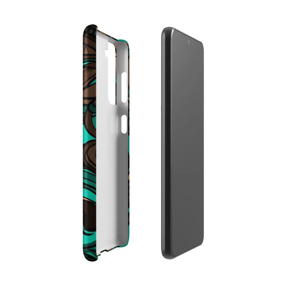 Fluctuating Currents | Phone Case |  S21 | Snap Case | Matte