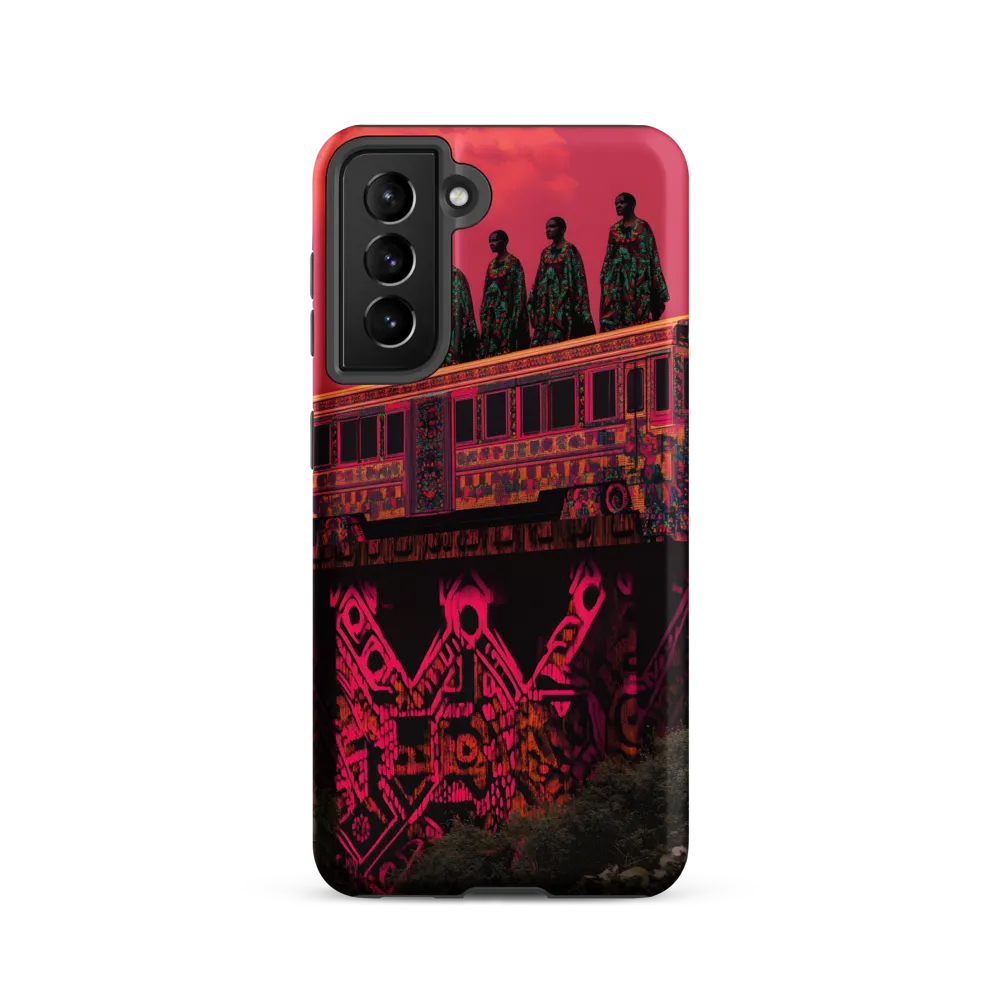 Elevated Dreams: A Surreal Journey | Phone Case |  S21 | Tough Case | Matte