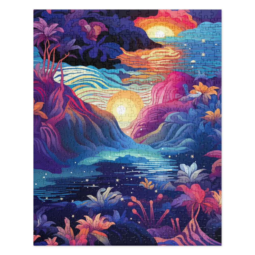 Tropical Dreamscape | Jigsaw Puzzle | 520 pieces